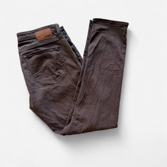 Mavi Jake Slim Leg Jeans 35x34 Dark Wash Stretch Denim Mens Premium Turkish - Picture 3 of 10